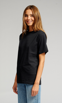 Oversized T-shirt - Schwarz