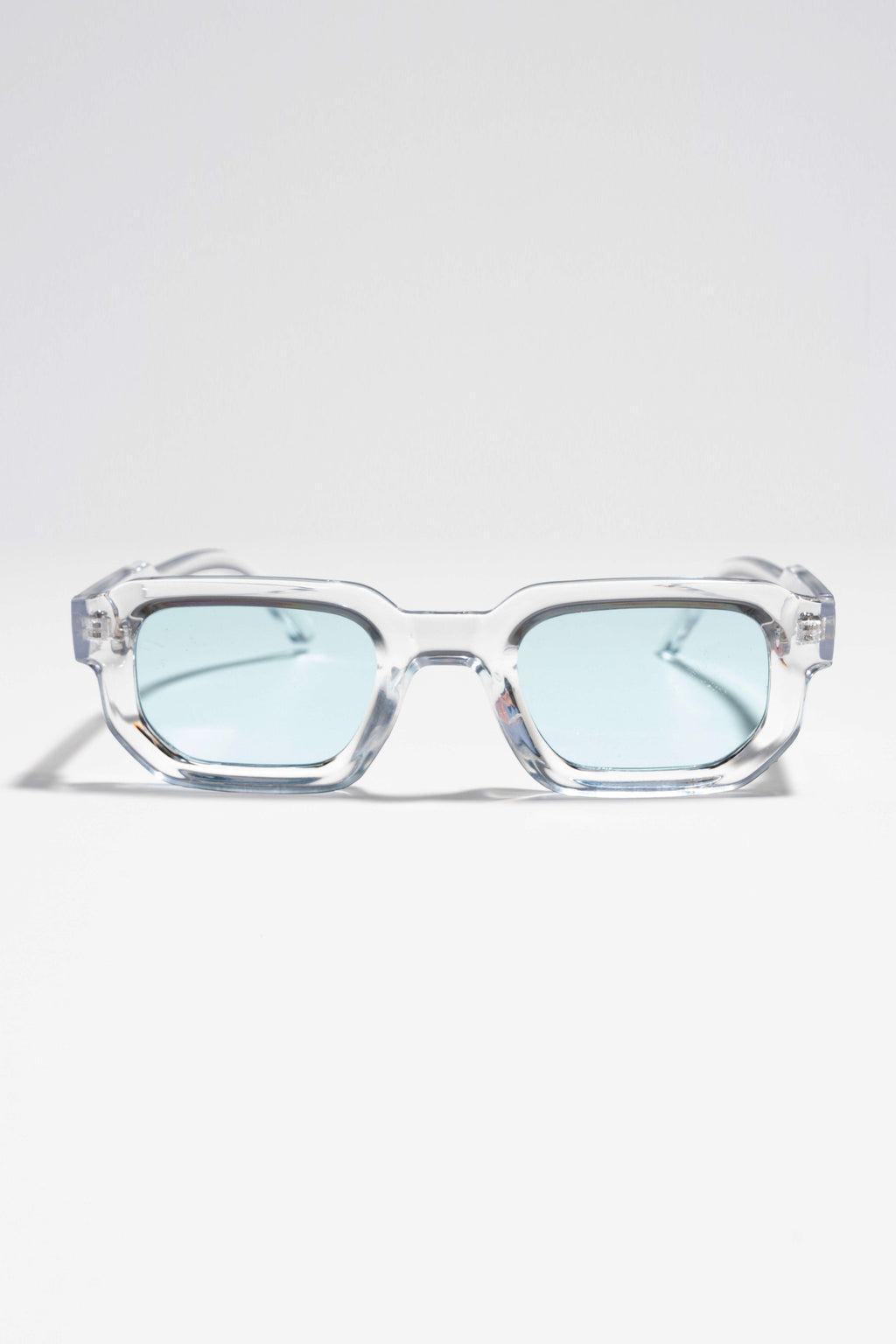 Izzy Sonnenbrille - Transparent/Blau