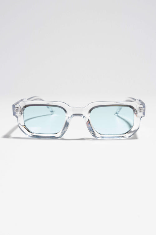 Izzy Sonnenbrille - Transparent/Blau