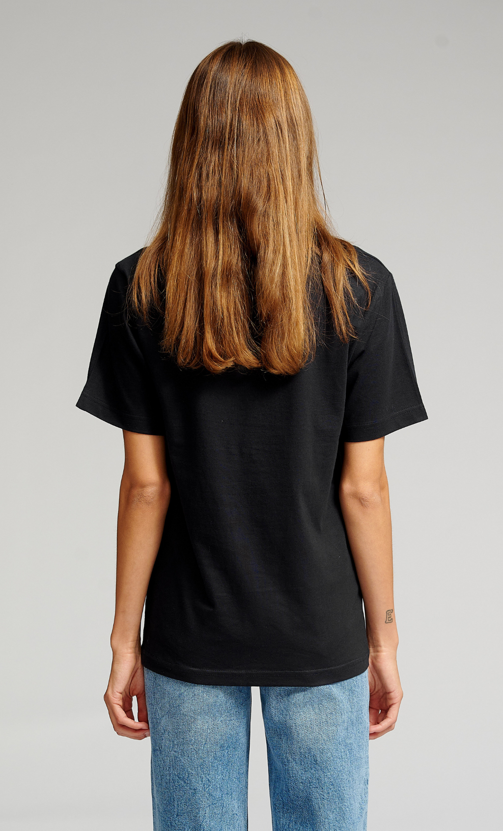 Oversized T-shirt - Schwarz