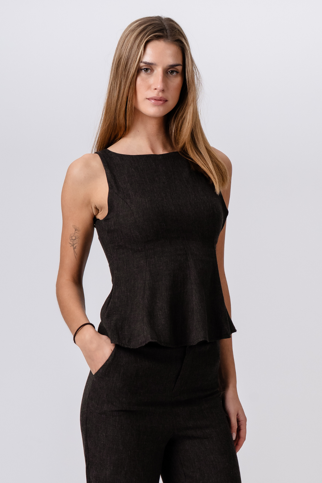 Aya Top – Braun