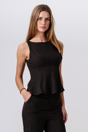 Aya Top – Braun
