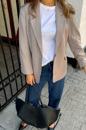 Oversized Blazer - Grau