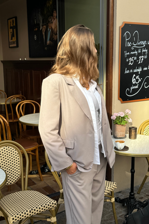 Oversized Blazer - Grau