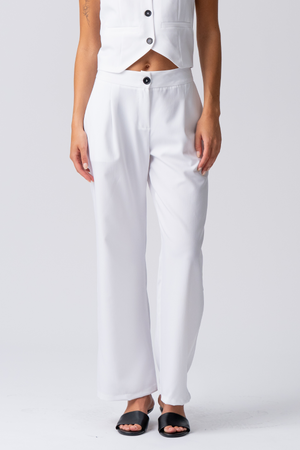 Natalie Pants - Weiß