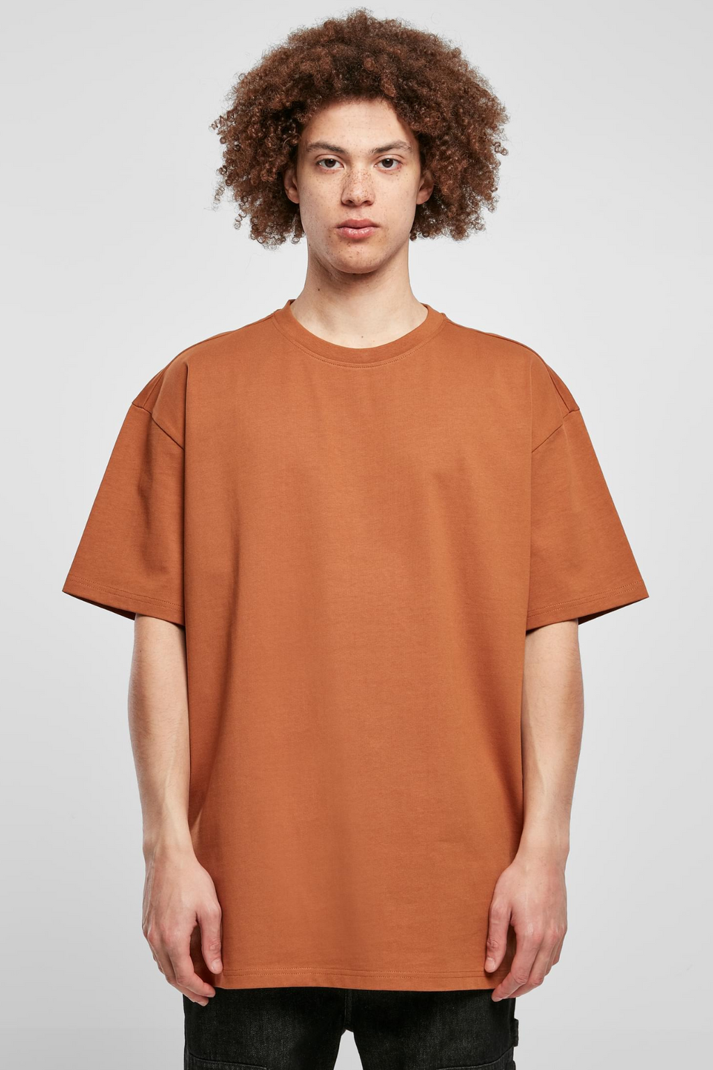 Schwer Oversized T -Shirt - Toffee