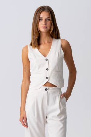 Natalie Vest - Licht Beige