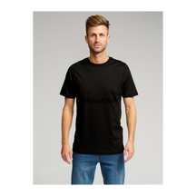 Bio -Basis -T -Shirt - Schwarz