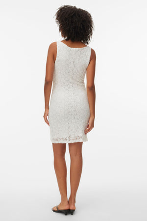 Kurzes Dolly-Kleid mit U-Boot-Ausschnitt – Schneewittchen