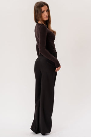 Cassandra Bluse - Brown