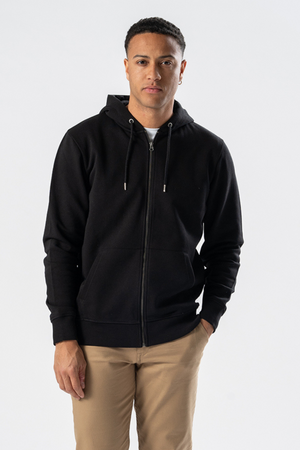 Zip Hoodie - Schwarz