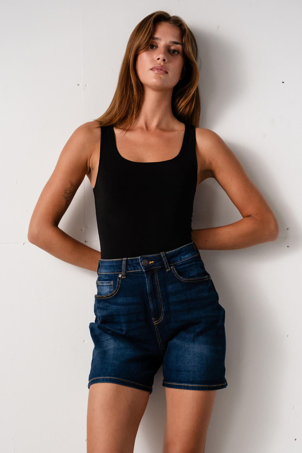 The Original Performance Denim Shorts - Dunkelblauer Denim