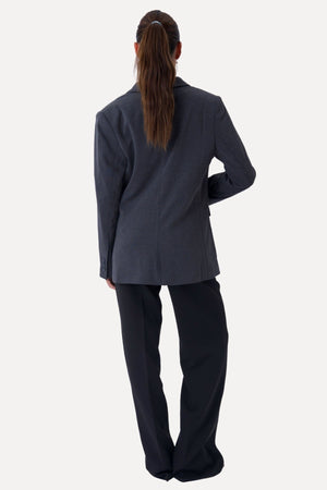 Klassischer Blazer – Dunkelgrau