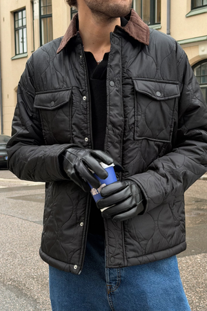 Steppjacke - Schwarz
