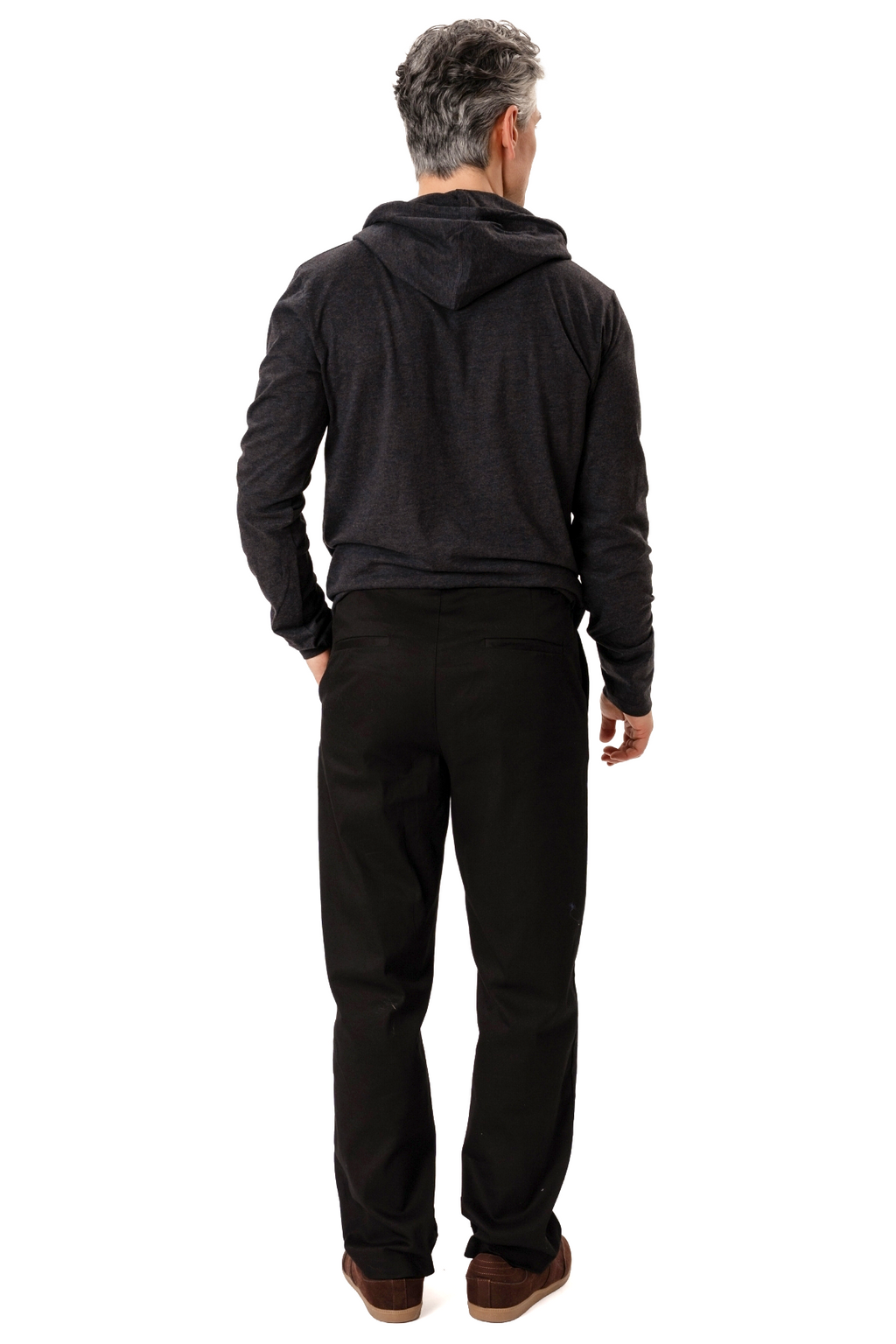 Helles Hoodie - Dunkelgrau