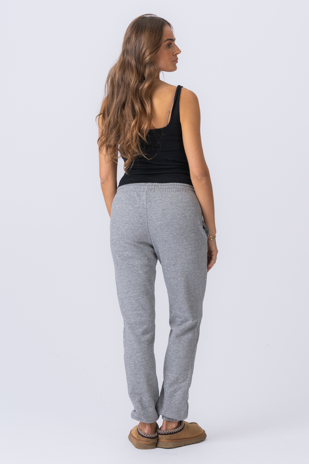 Chloe Short Square Top - Schwarz