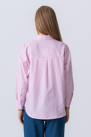 Layla Striped Shirt - Pink