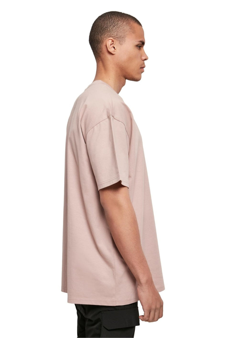 Schwer Oversized T -Shirt - Dämmerung Rose