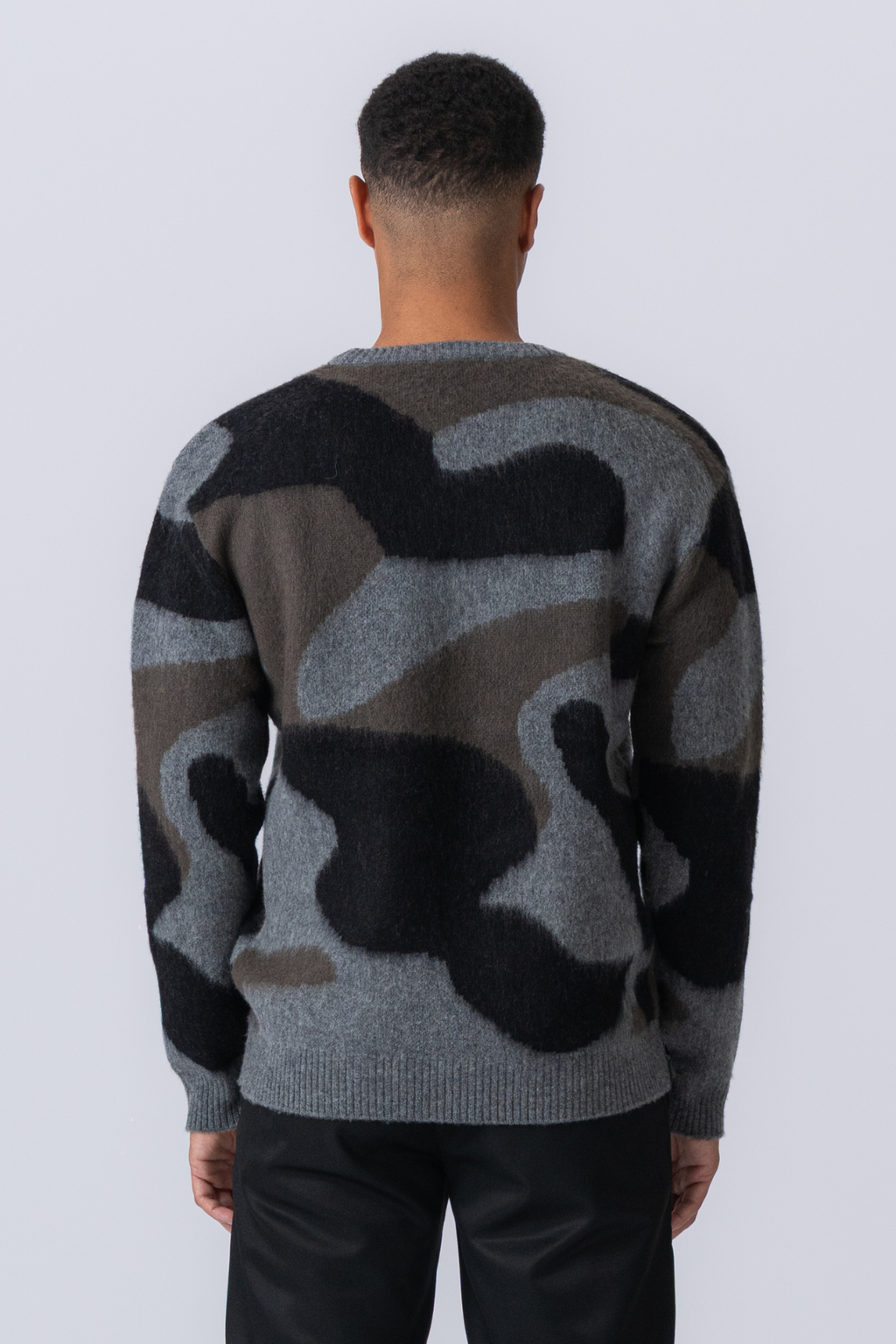 Sebastian Crew Neck Strick - Castlerock Mela