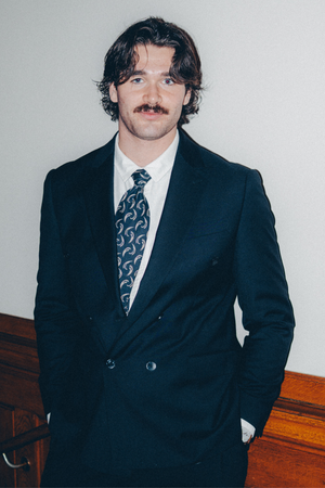 Premium Double Breasted Blazer - Schwarz