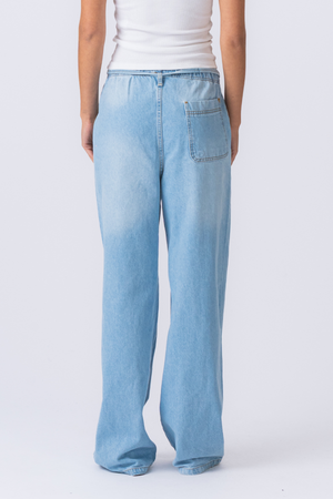 Nicole Baggy-Jeans – Blau