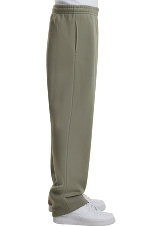 Alltags -Trackpants - blasse Olive