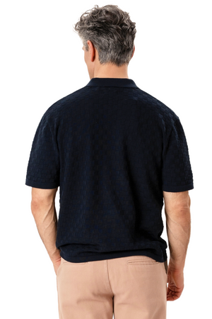 Darin Strickpolo – Marineblau