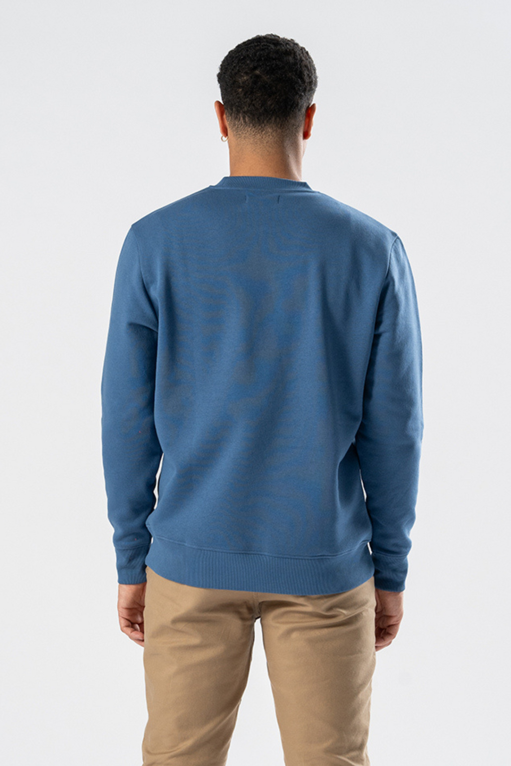 Sweatshirt Crewneck - staubig blau