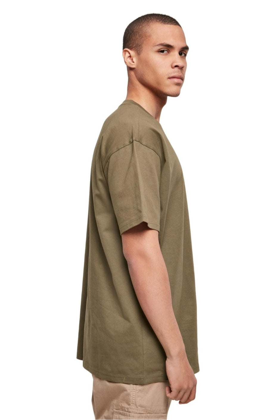 Schwer Oversized T -Shirt - Olive