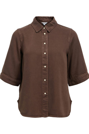 Frame Denim-Oberteil – Seal Brown