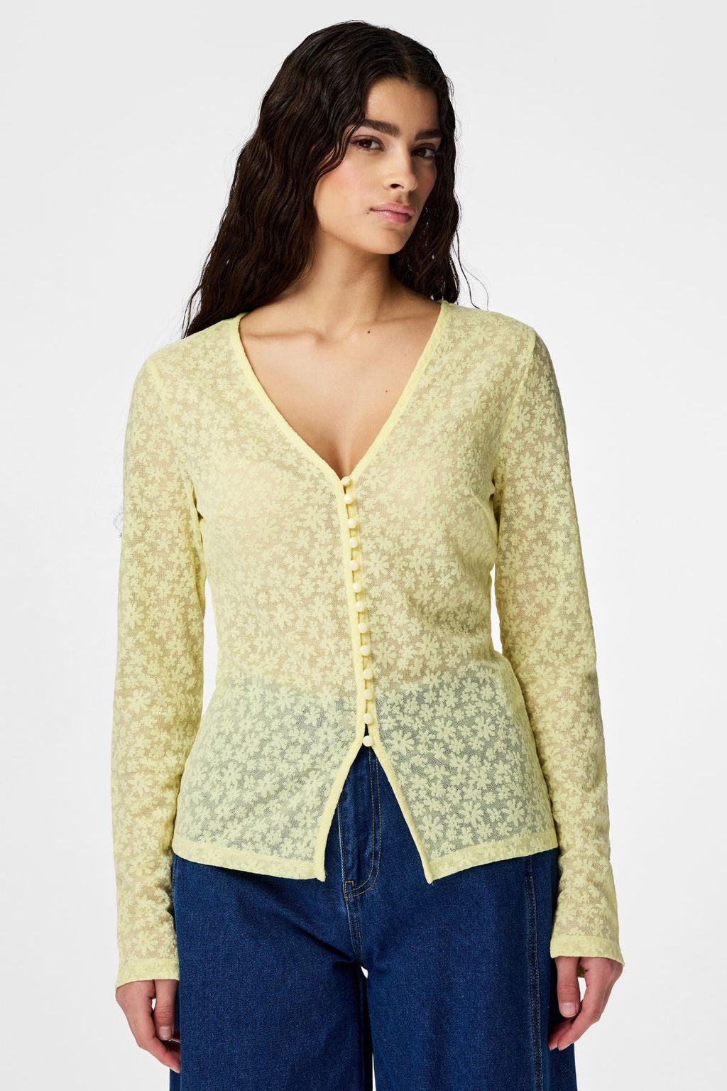 Baisy Cardigan – Französische Vanille