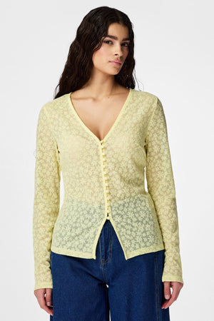 Baisy Cardigan – Französische Vanille