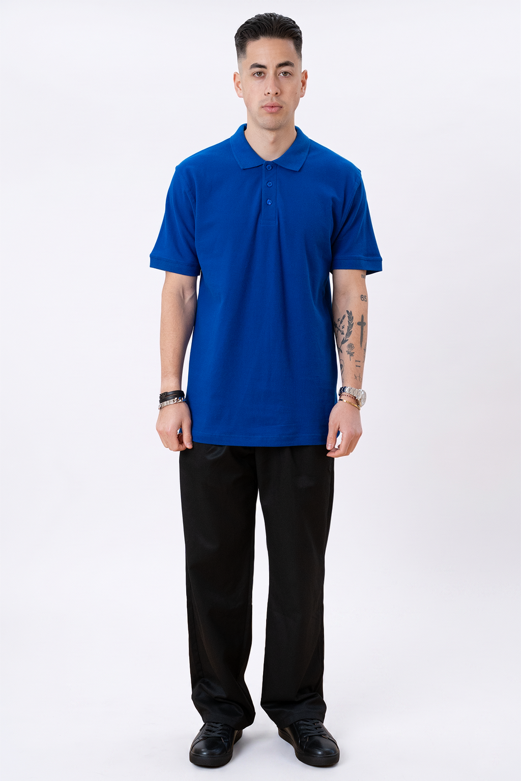 Basic Polo - blau