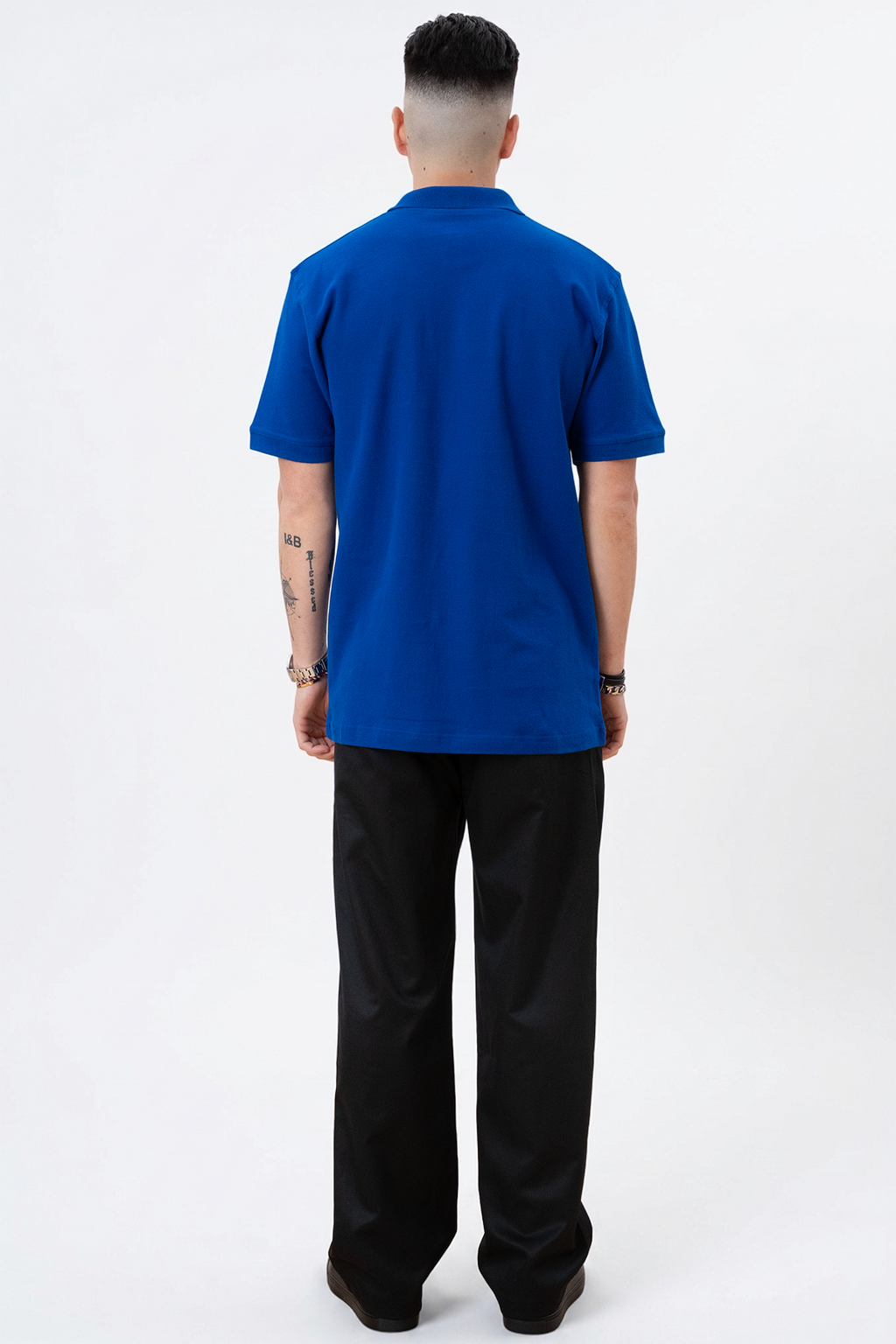 Basic Polo - blau