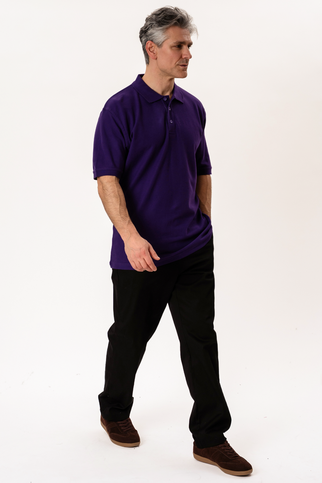 Basic Polo - lila