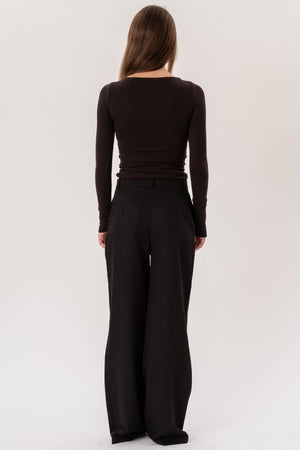 Cassandra Bluse - Brown