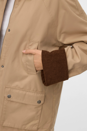 Wales Jacke - Silver Mink