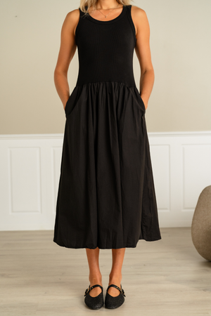 Hanna -Kleid - schwarz