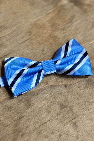 Bowtie - Hellblau/Schwarz/Weiß