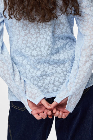 Baisy-Cardigan – Kaschmirblau