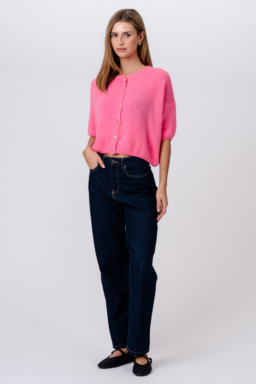 Mary Kurzarmstrick – Babyrosa