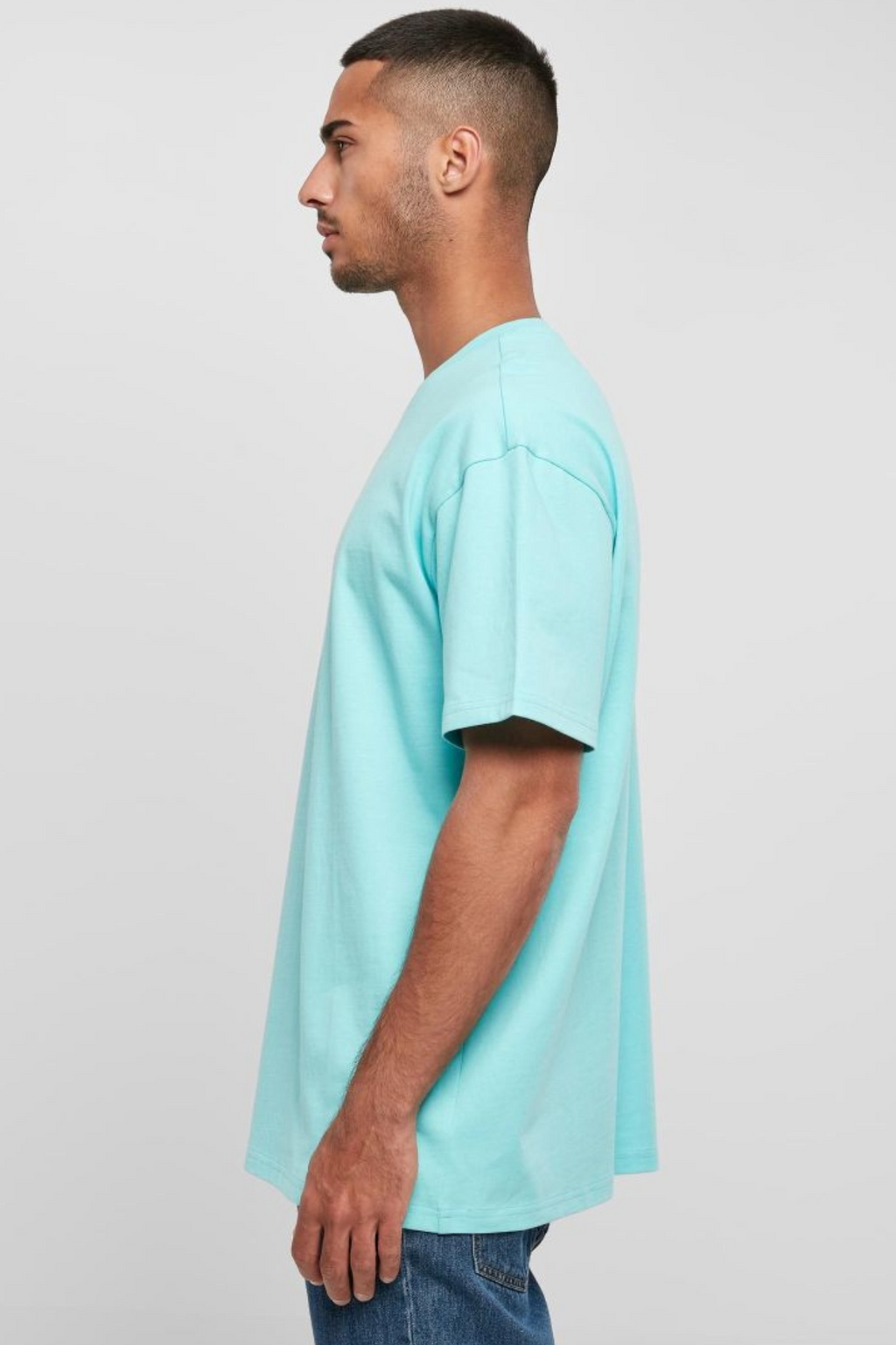 Schwer Oversized T -Shirt - Berylblaublau