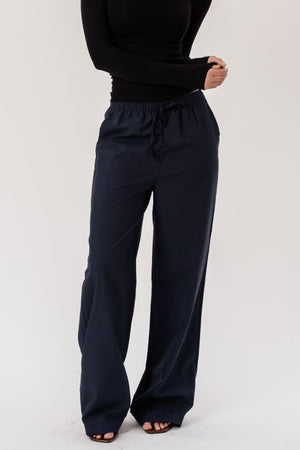 Anastasia Wide Pants - Marine