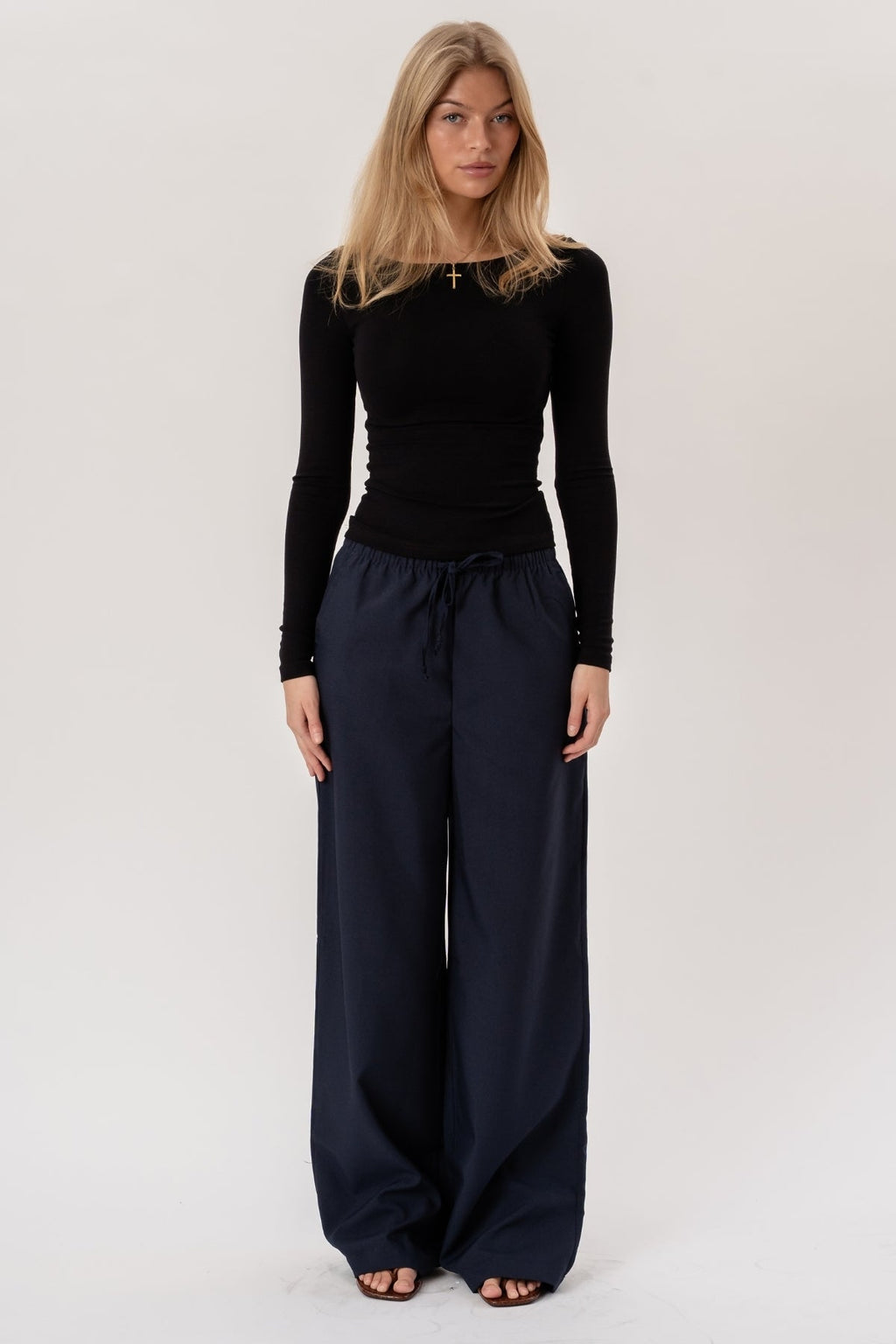Anastasia Wide Pants - Marine