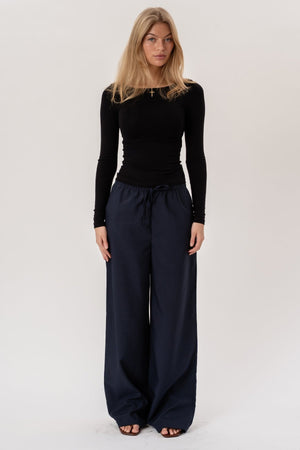 Anastasia Wide Pants - Marine