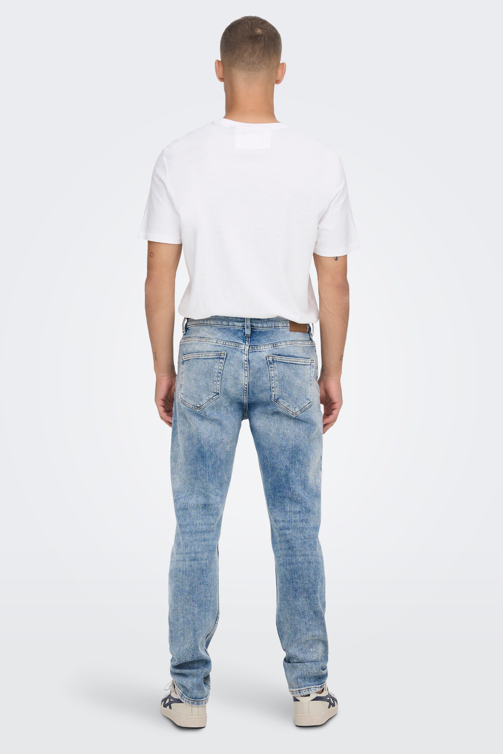 Scheuchende Reg Blue Jeans - Blue Denim