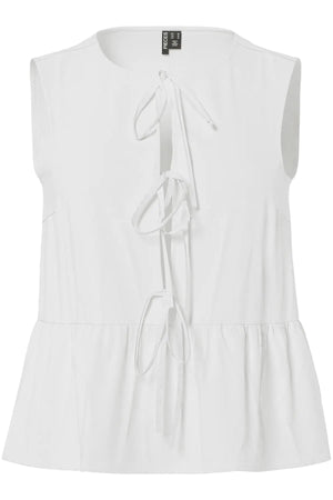 Jolly Tie Top – Hellweiß