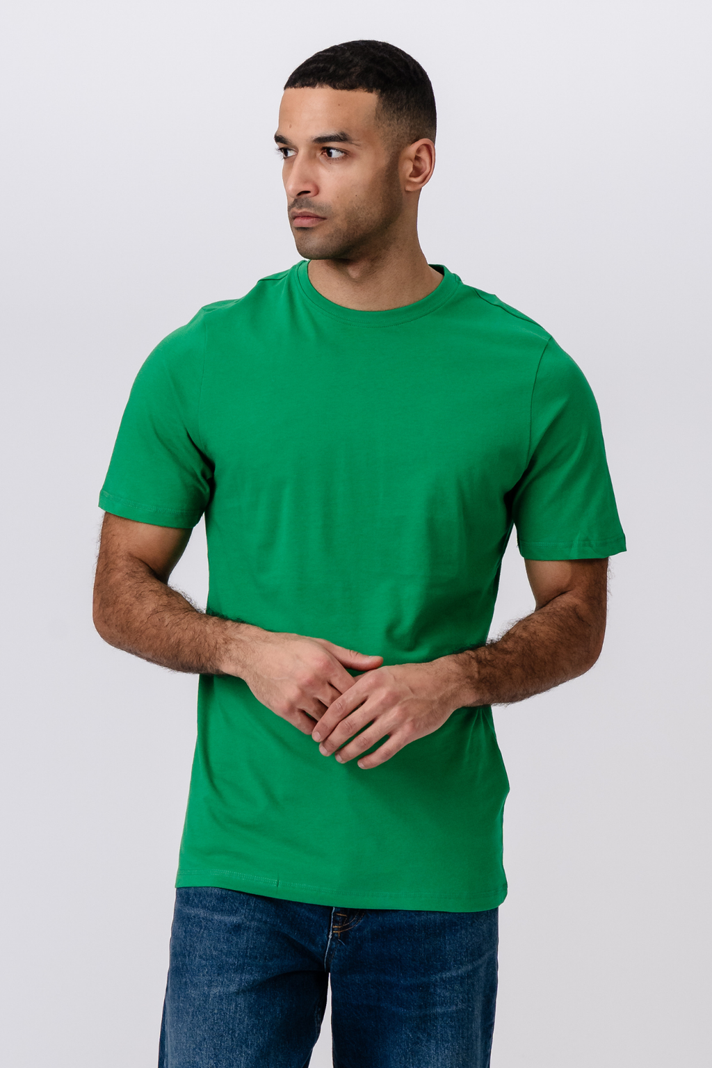 Basic T-Shirt - Grün