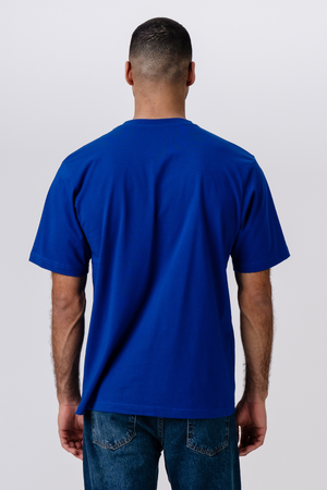 Basic T-Shirt - Blau