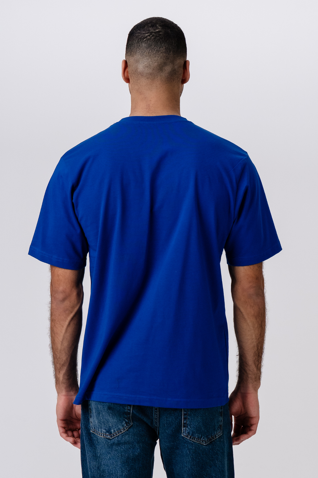 Basic T-Shirt - Blau